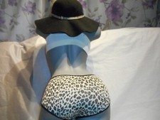 Felina Women's Brown Multi Hipster Panty Size Large