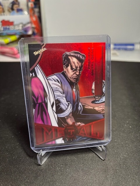 2021 Marvel Metal Spider-Man Precious Metal Gems Red PMG #30 Hammerhead /100