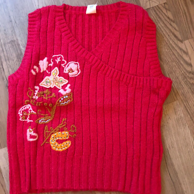 CAKEWALK MÄDCHEN STRICKWESTE pink Gr. 140  %%