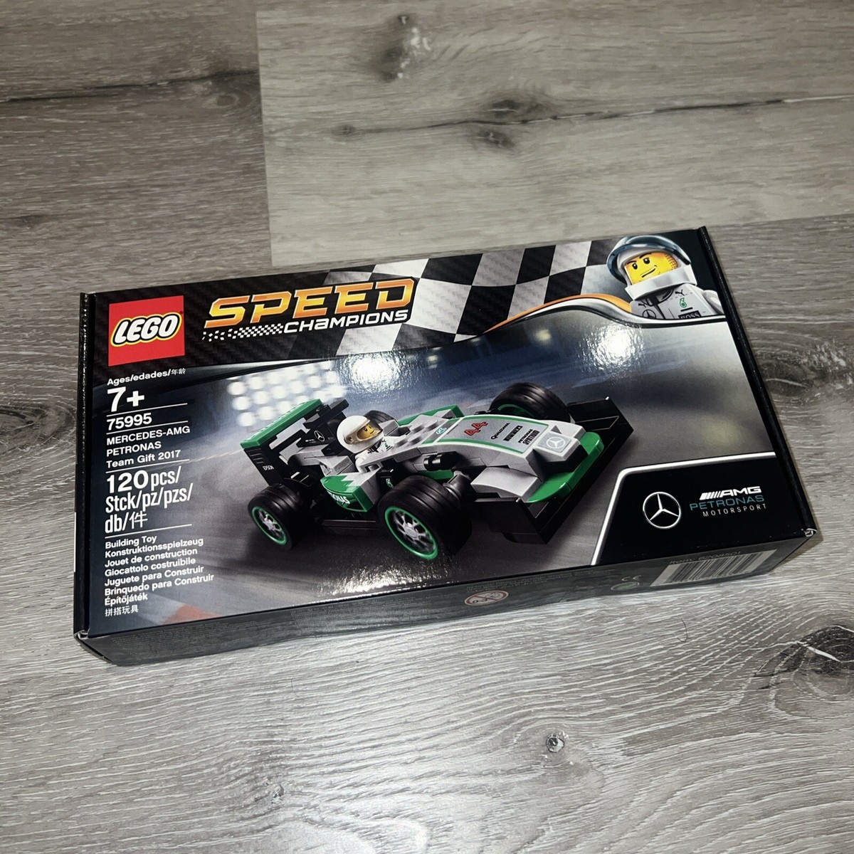 Lego 75995 Speed Champions Rare Mercedes AMG Team Gift BNISB UK