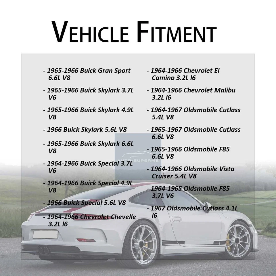 Kit traseiro dianteiro cabo de freio de estacionamento Dorman 3x para Oldsmobile F85 3.7L 1964-1965 - Imagem 4 de 4