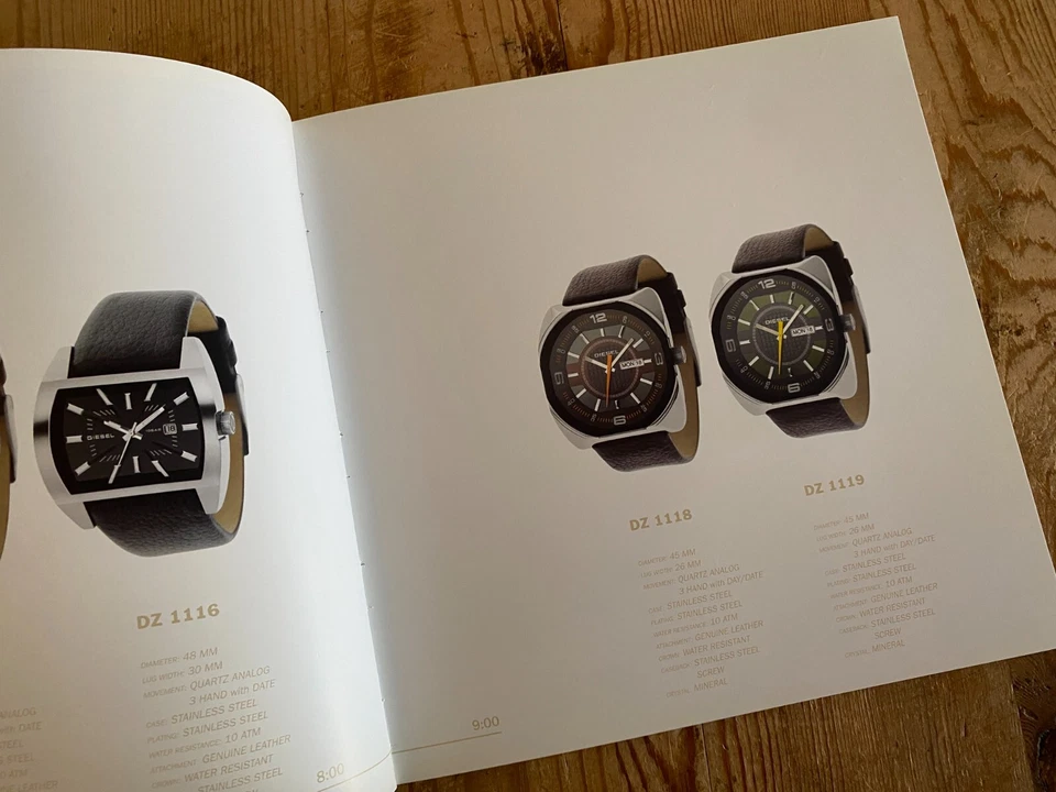 DIESEL - Catálogo de relojes - Colección Primavera Verano 2007 - Inglés - Image 4 of 4