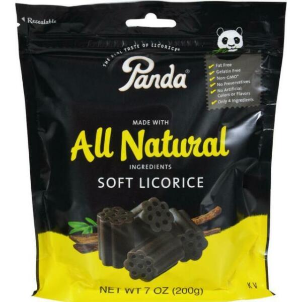 Panda Licorice Soft Chews Black 7 oz. for sale online eBay