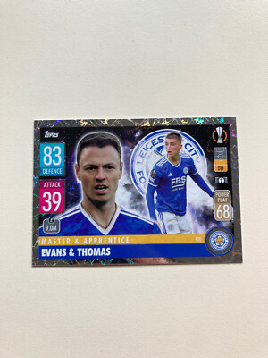 Evans & Thomas - Master & Apprentice - Leicester FC - 2021/22 Topps Match Attax