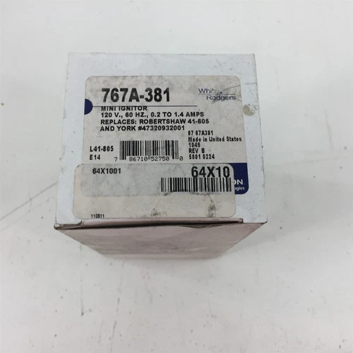 White-Rodgers 767A-381 Mini Ignitor 120V RS 41-605 York 47320932001 L41-805