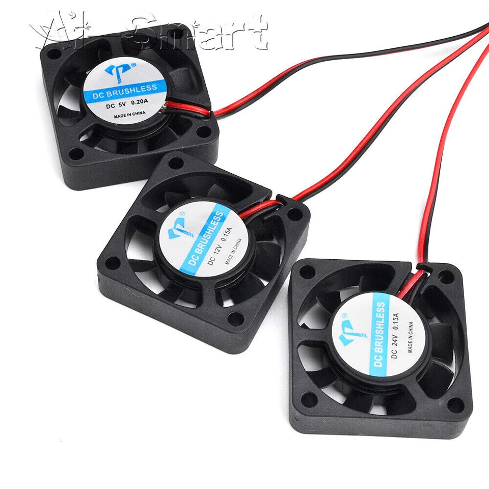 DC4010 40mm DC 5V/12V/24V 2Pin Silent Mini Cooler Cooling Fan for PC Computer - Image 4 of 4