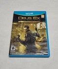 Deus Ex: Human Revolution - Director's Cut (Nintendo Wii U, 2013) CIB! Good cond