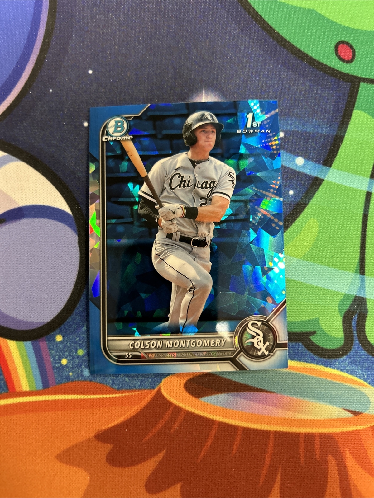 2022 Bowman Sapphire Colson Montgomery 1st Bowman Sapphire #BCP-71 White Sox