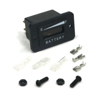 LED Battery Indicator Kit to Gauge the Energy Reserve Status on Batteries Volt