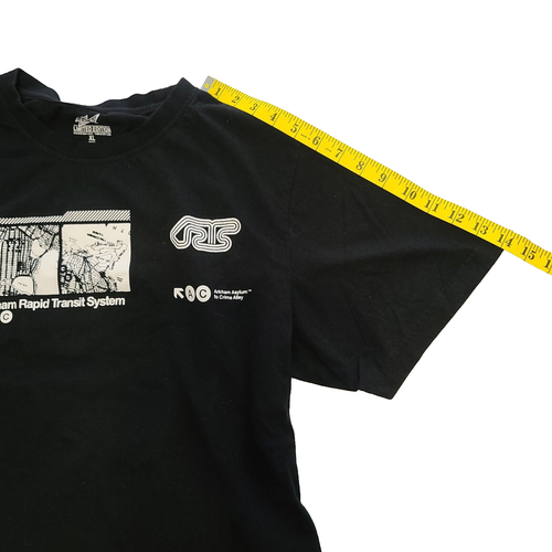 Camicia Batman Dark Knight Rises Mountain Dew Gotham Rapid Transit System Arkham - Foto 10 di 11