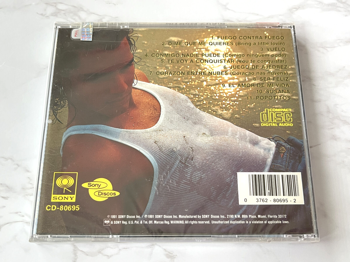 Ricky Martin Self Titled CD SEALED! ORIGINAL 1991 Sony CD-80695