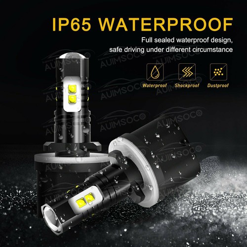 For 1998-2004 Ford Mustang LED Headlight Bulbs Hi/Lo Beam+Fog Light Bulbs 6000K - Foto 9 di 13