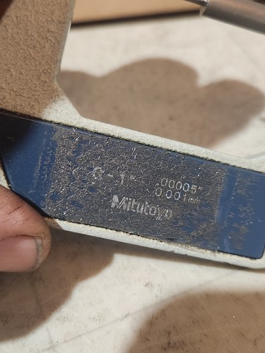 MITUTOYO DIGITAL SPLINE MICROMETER 331-741-30 - Picture 6 of 11