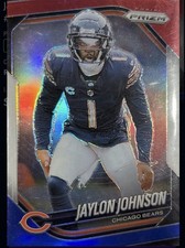 Panini 2025 Prizm Jaylon Johnson #44 Chicago Bears NFL Football Trading Card