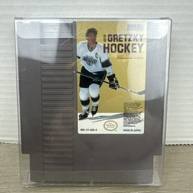 Wayne Gretzky's Hockey White Jersey Variant NES Nintendo