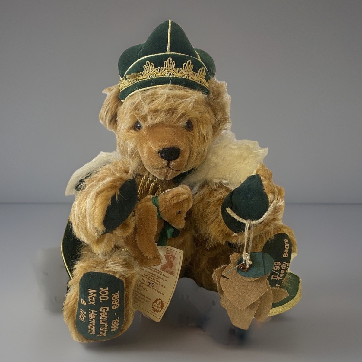 Max Hermann Mohair Teddy Bear Happy Wanderer Limited Edition w