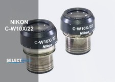 NIKON MMK30102 C-W10X/22 PAIR OF 10X MICROSCOPE EYEPIECE  LOOK   REF.: R 