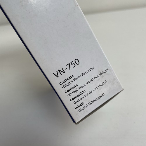 Olympus VN-750 Digital Voice Recorder Handheld Dictaphone - New Sealed - Picture 5 of 9