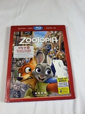 Zootopia Blu-ray,Dvd, Digital Combo 2016 