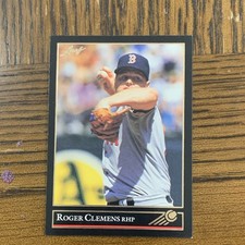 Leaf 1992 Roger Clemens #19 Boston Red Sox Gold Edition Baseball MLB Card