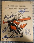 1967 Baltimore Orioles Signed Autograph Official Scorebook — photo 3