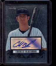 2008 BOWMAN STERLING CHARLIE BLACKMON ROOKIE AUTO RC