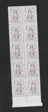 Briefmarken Tschechoslowakei , MiNr. 559, 10er Streifen , postfrisch