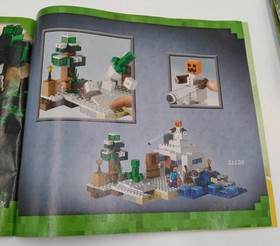 Lego Minecraft 21120 Instruction Manual Book REPLACEMENT The Snow Hideout