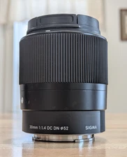 Sigma 30mm f/1.4 DC DN Contemporary Lens  for Sony E mount