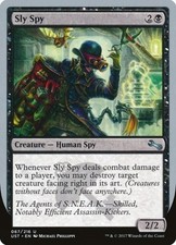 Sly Spy (D) - Light Play MTG Unstable