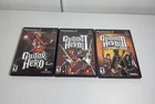 Guitar Hero 1, 2 & 3 Legends Of Rock (Sony PlayStation 2, PS2) Bundle Lot