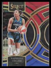 Napheesa Collier 2024 Panini Select WNBA #124 Prizms Red and Blue #/399