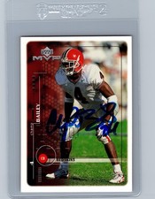 1999 Upper Deck Champ Bailey ROOKIE AUTO AUTOGRAPHED SIGNED