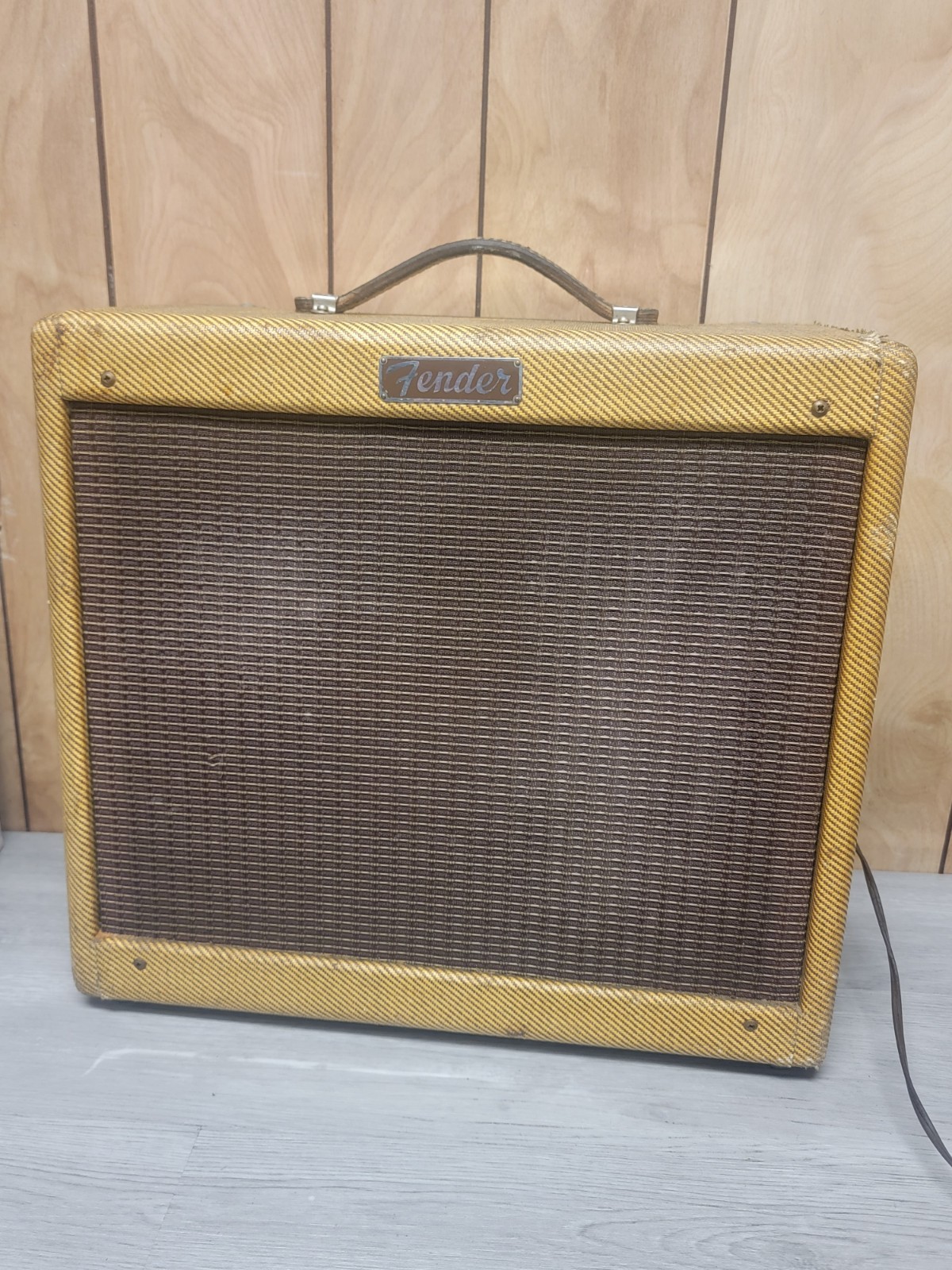 Vintage Fender Princeton Tweed Amplifier 5F2 (all Original) Parts Only