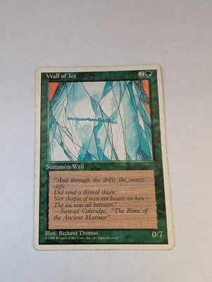 Wall of Ice MTG Core Set 4th Edition Regular LP