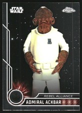 2023 Topps Chrome Star Wars 47 Admiral Ackbar - NM-MT
