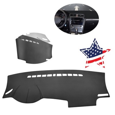 For Volkswagen Golf 7 MK7 2013-2019 Leather Dashboard Cover Non-Slip Dashmat