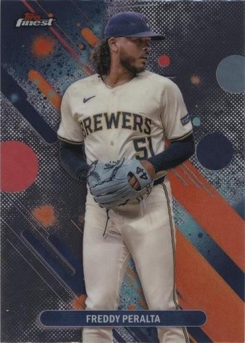 2025 Topps Updated Freddy Peralta Patch Auto 49/50 | eBay