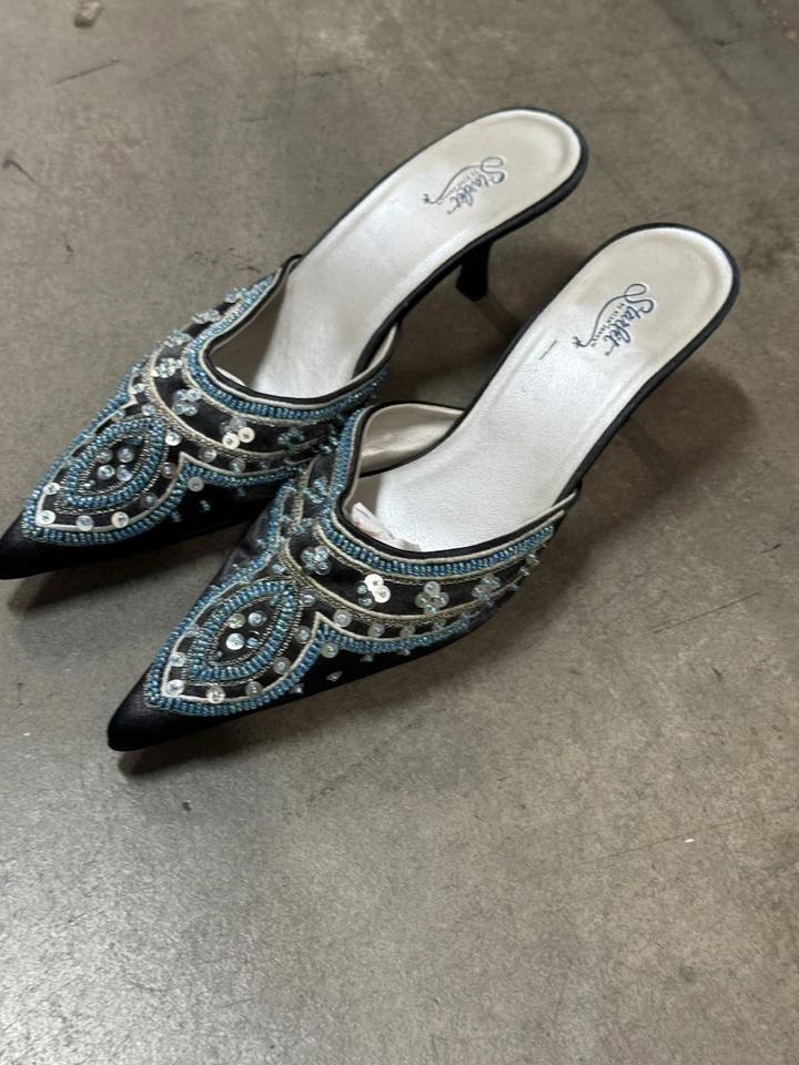 Tacones de gatito Starlet de Star Jones secuencia 7,5 años 90 Y2K Foto 2 de 4