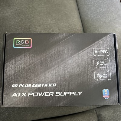 ATX Power Supply 80 Plus Certified RGB 256 Colors/25 Light Mode   F1B