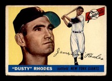 1955 Topps #1 Dusty Rhodes   GOOD X2800396