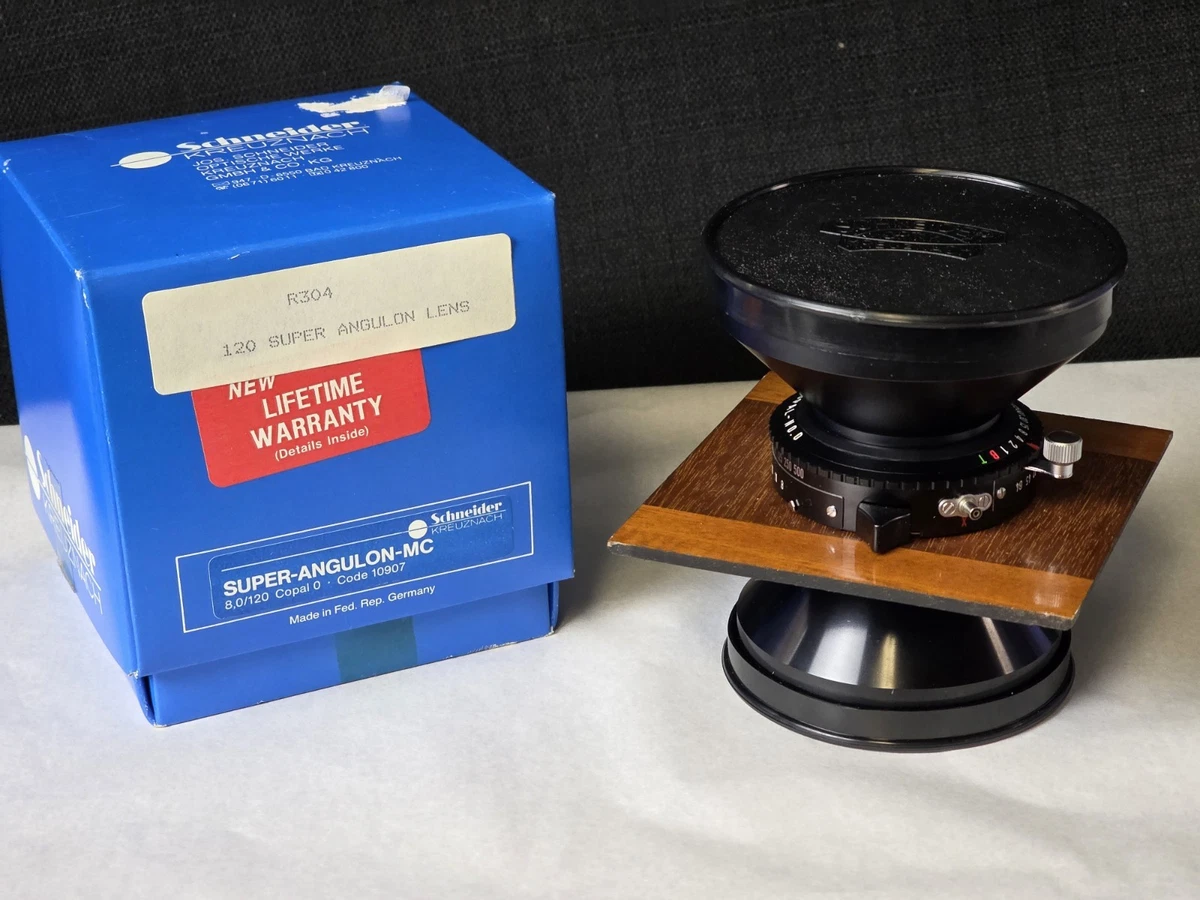 Schneider Super-Angulon 120mm Focal Camera Lenses for sale | eBay