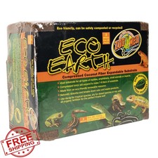 Zoo Med Eco Earth Compressed Coconut Fiber Substrate - 3 Pack