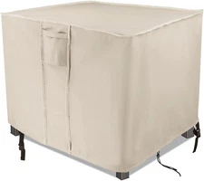 30" Square Fire Pit Cover for Propane Fire Pits - 30 x 30 x 25 Inch