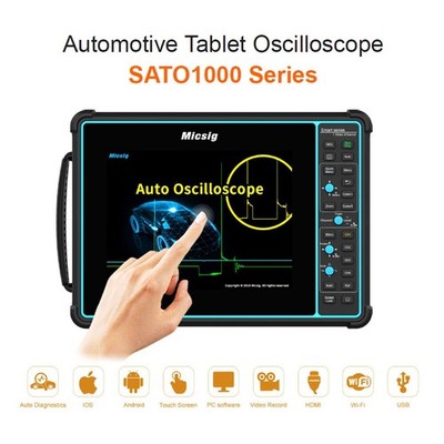 Automotive Tablet Micsig Digital SATO1004 4Ch Touch-P 100MHz 1GSa/s *kk