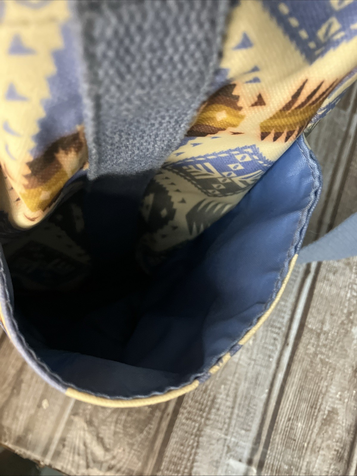 Pendleton Southeast Print Weekender Duffle Bag Bl… - image 4