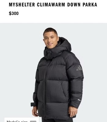 Men s Adidas Myshelter Climawarm Down Parka