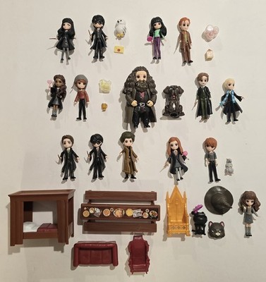 Harry Potter Wizarding World Magical Minis Lot of 15 Figures Victor Cedric Lupin