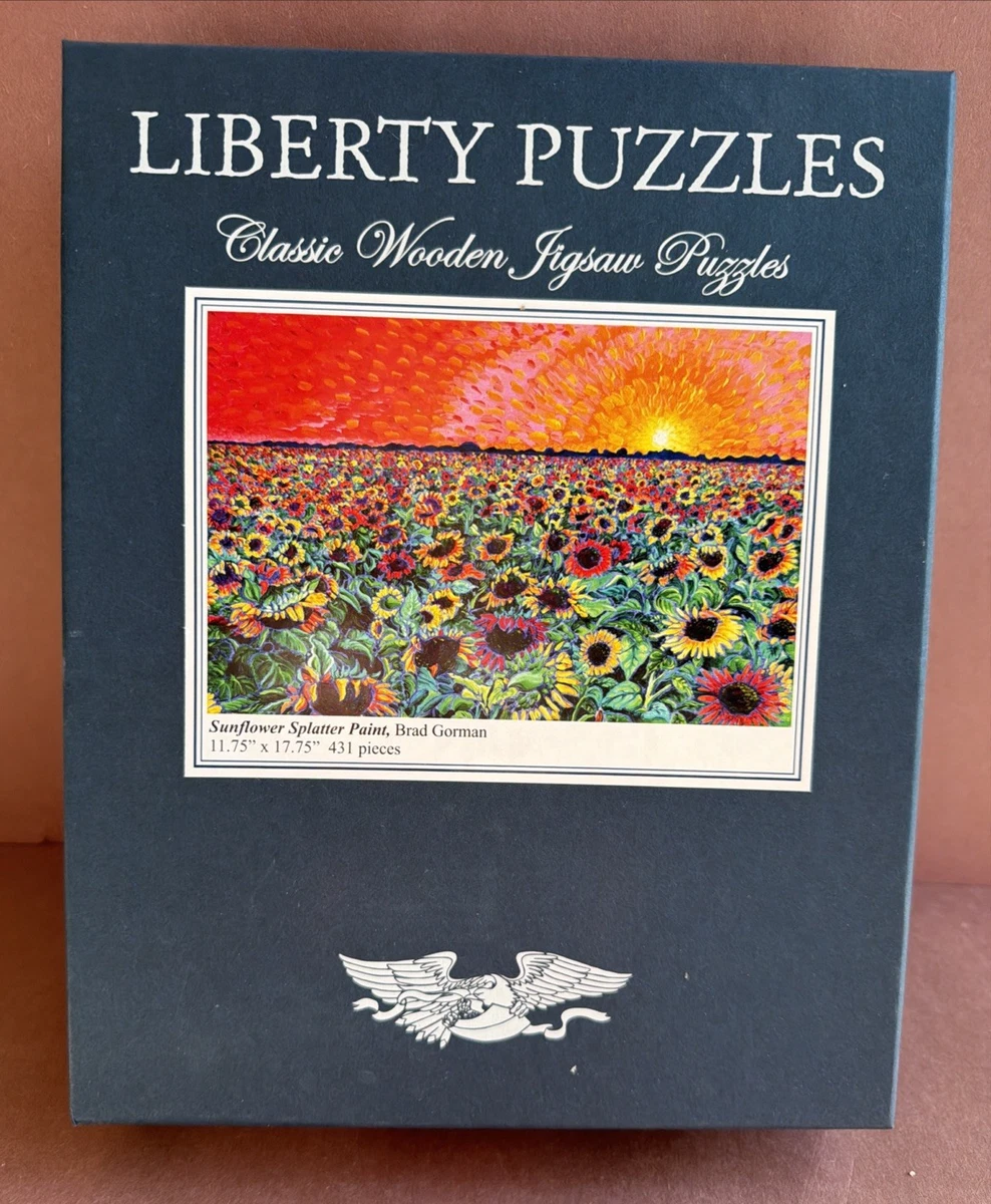 Puzzle Classique 280 pièces Fleurs de Cerisier Printemps Contre-jour 1