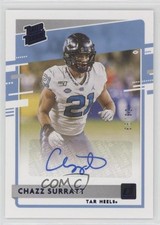 2021 Panini Chronicles Draft Picks Blue 28/99 Chazz Surratt #DA-CZS Auto 1u6